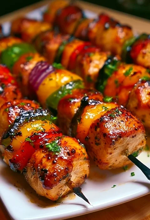 Spiedini di pollo al forno, ricetta facile e gustosa