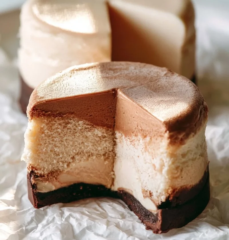 Immagine del famoso dessert italiano Spumone Salentino ricco di gusti e colori