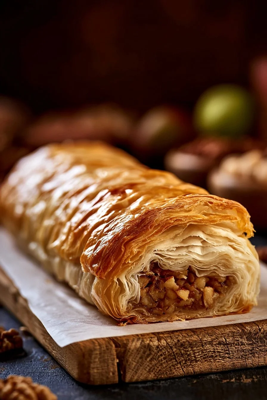 Strudel di Mele con Pasta Fillo