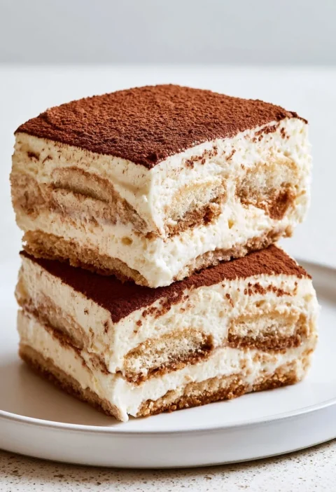 Tiramisù facile: dolce italiano classico a base di mascarpone e caffè.