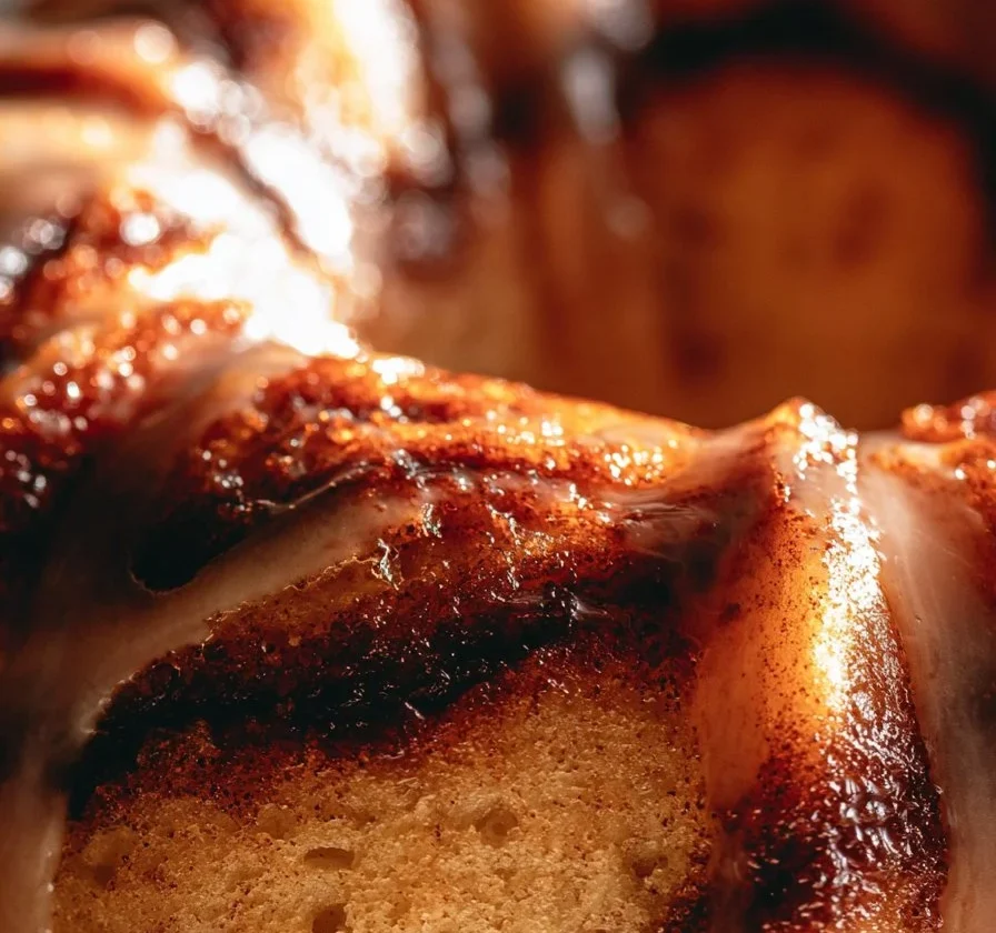 Torta Bundt Tiramisu decorata con cacao e cioccolato
