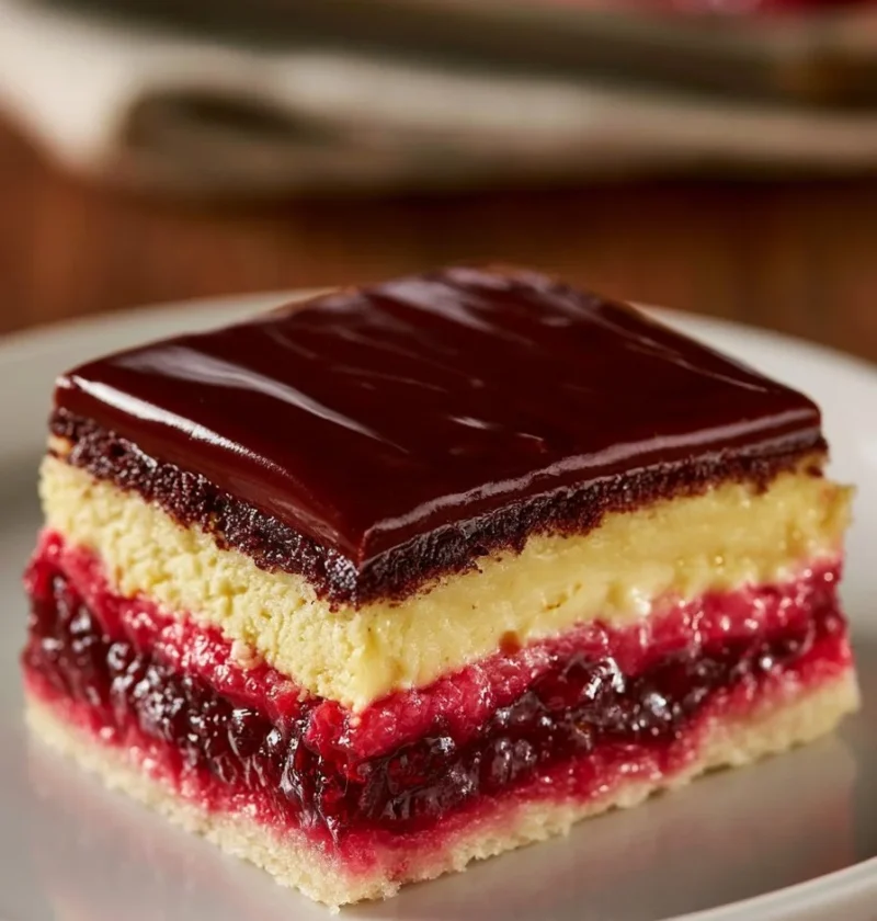 Torta di zuppa inglese con pan di spagna e crema, dolce tradizionale toscano