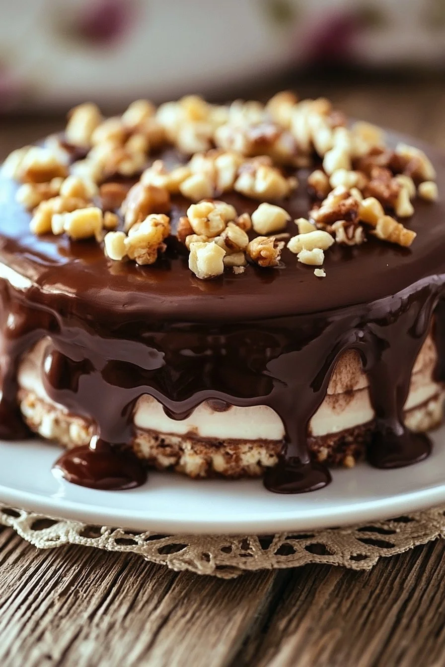 Torta cuore di panna