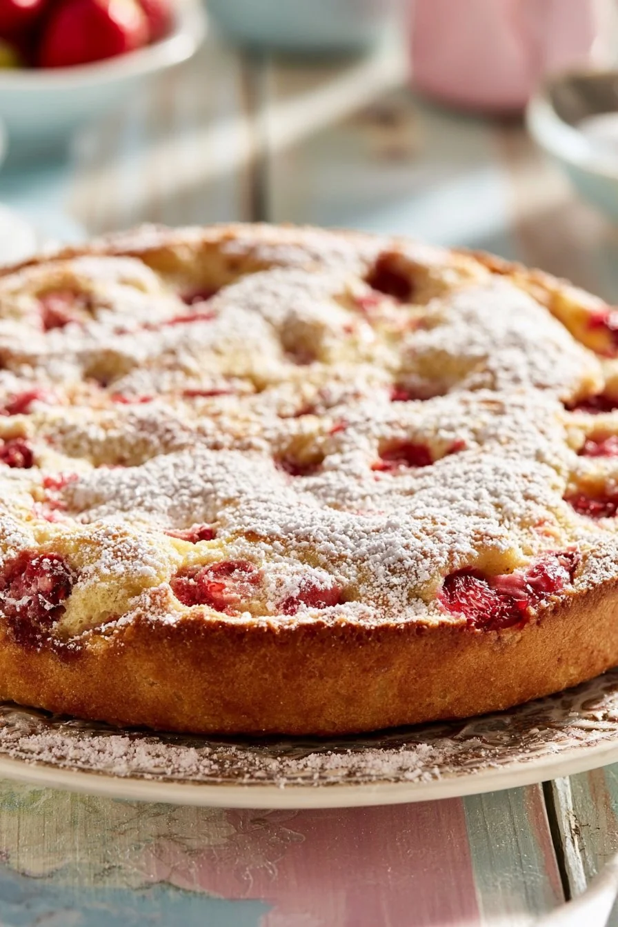 Torta della Nonna con Frutta Fresca