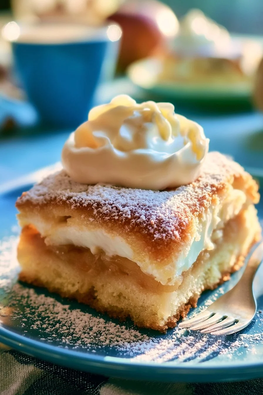 Torta di Mele con Crema Soufflé