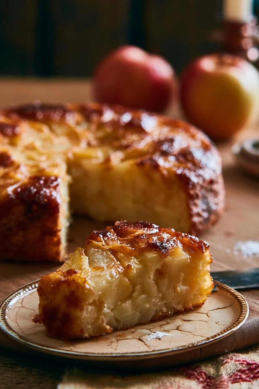 Torta di Mele Senza Zucchero