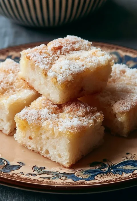 Torta di riso italiana decorata con frutta e zucchero a velo