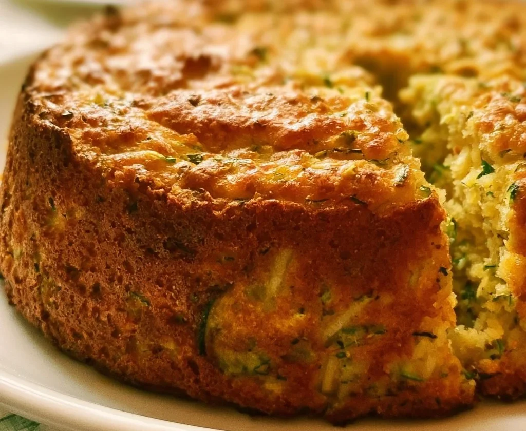 Torta Invisibile di Zucchine fresca e gustosa pronta da servire