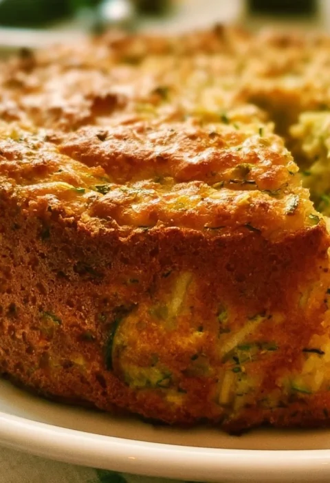 Torta Invisibile di Zucchine fresca e gustosa pronta da servire