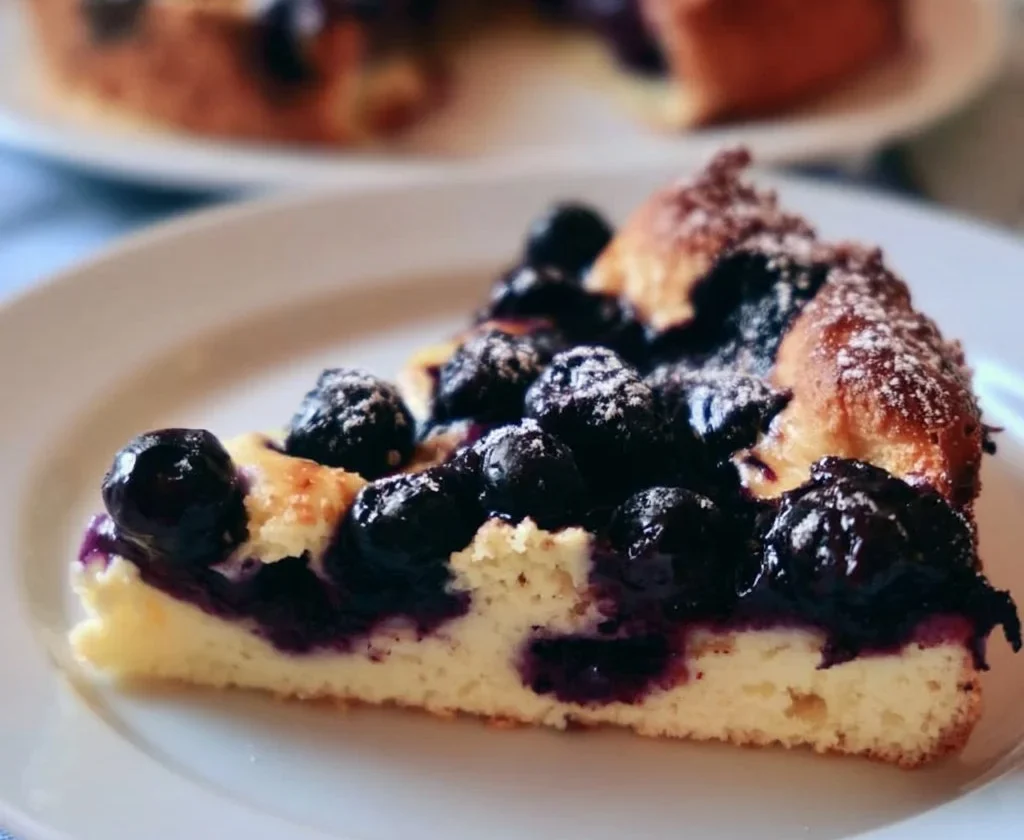 Torta Proteica ai Mirtilli, dolce ricco di proteine e sano