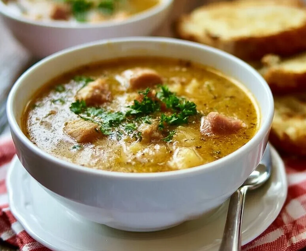 Zuppa di verdure fresca e colorata servita in una ciotola