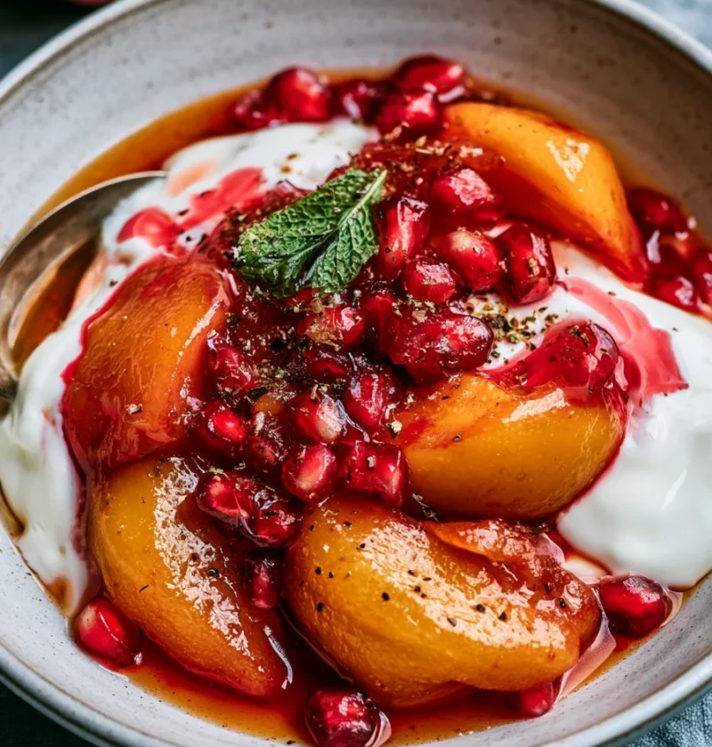 Cotogni Cotti con Melograno e Yogurt: dessert goloso e fresco