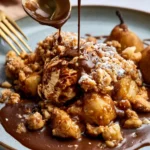 Pere Arrostite con Yogurt di Ricotta e Spezie