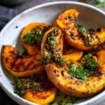 Torta di Zucca Butternut, Porri e Za’atar
