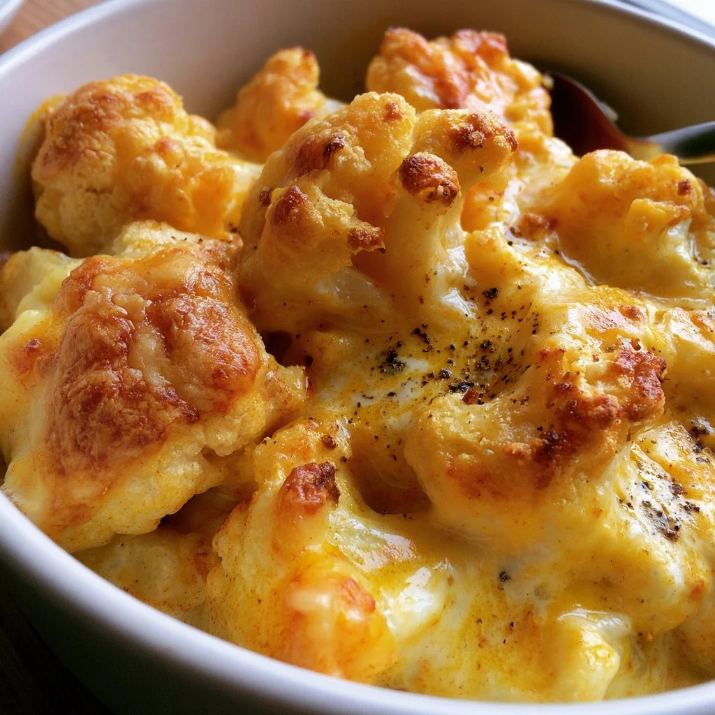 Cavolfiore al forno con curcuma e yogurt, un piatto salutare e gustoso.
