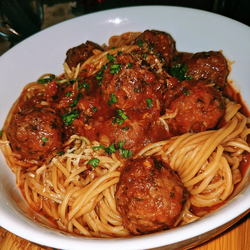 Polpette al sugo gustose e facili da preparare per una cena deliziosa.