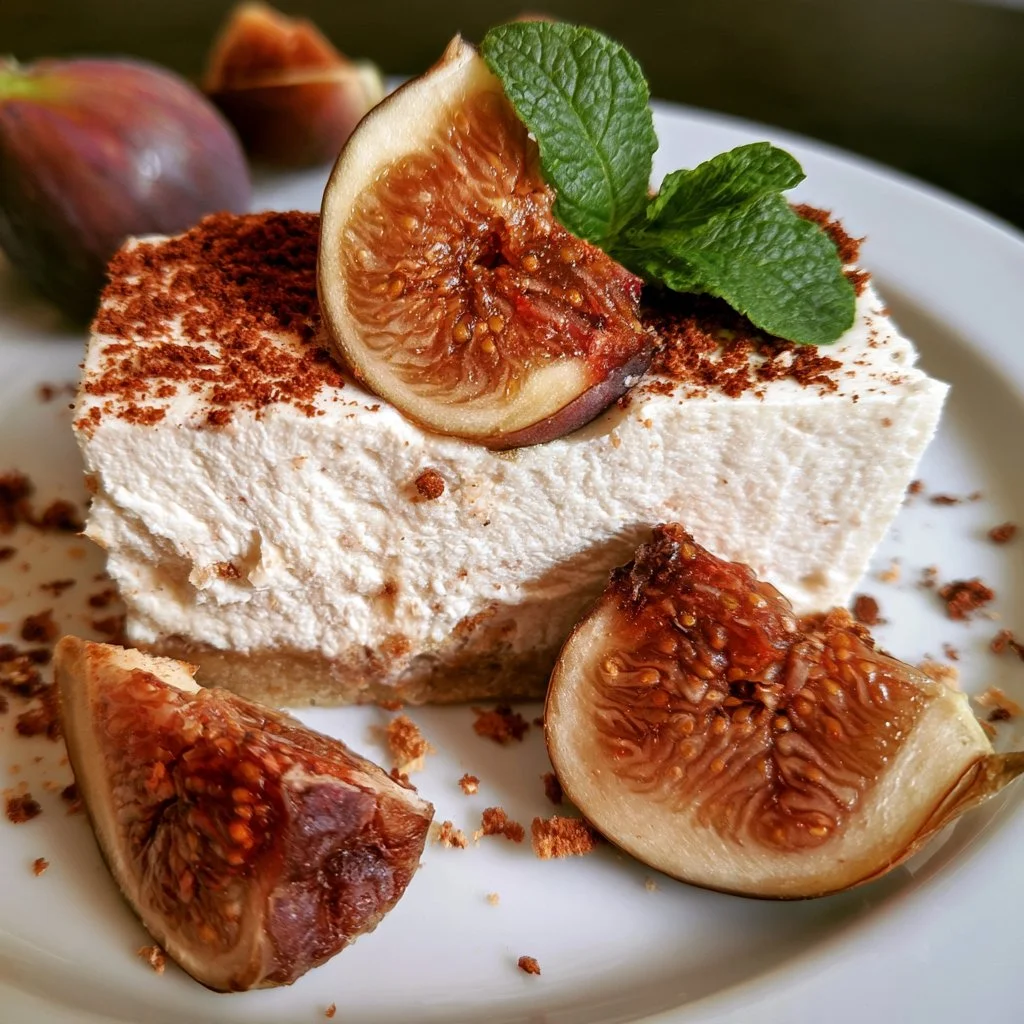 Semifreddo ai fichi e mascarpone, un dolce italiano fresco e cremoso