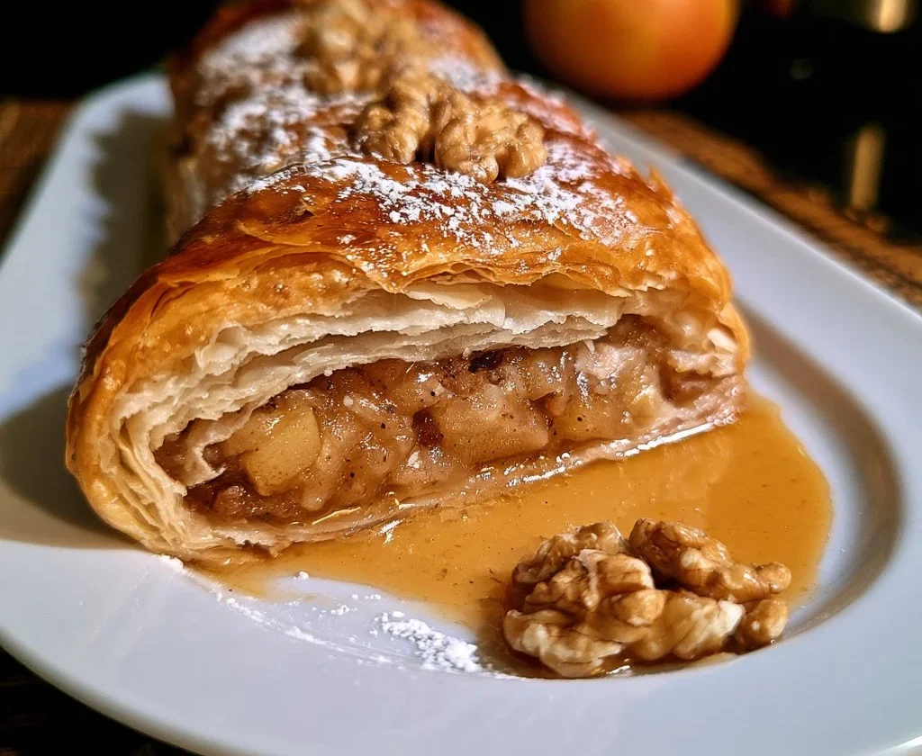 Strudel di mele e noci, un dolce tradizionale con mele e noci