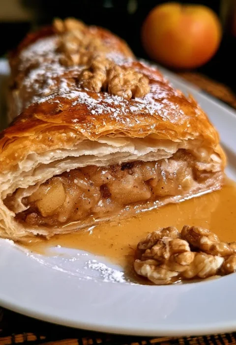 Strudel di mele e noci, un dolce tradizionale con mele e noci