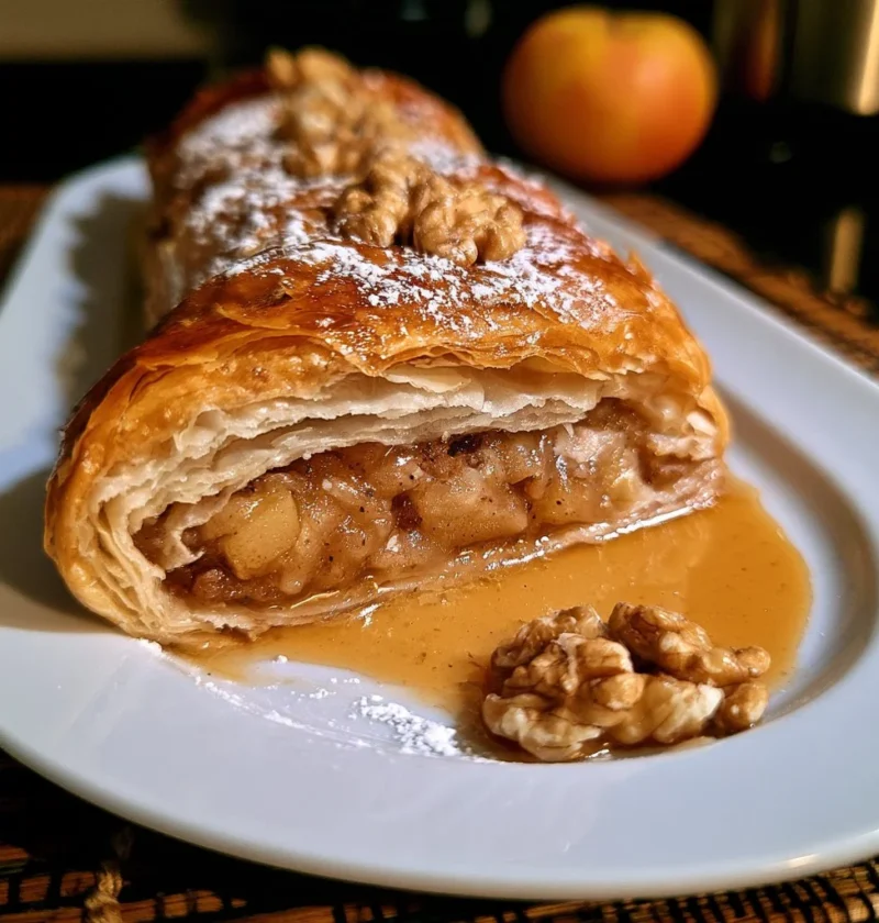 Strudel di mele e noci, un dolce tradizionale con mele e noci